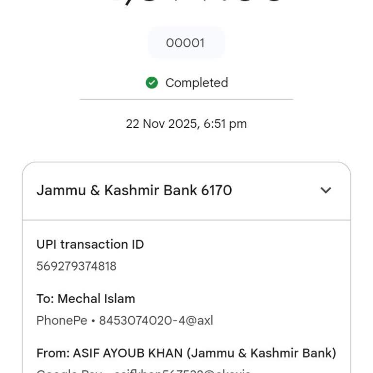 BC Account Deposit Missing After UPI Paytm Payment, 1,900 INR Not Credited