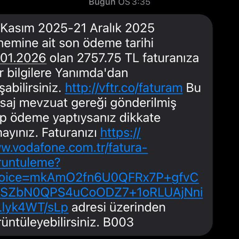 Vodafone’un Aşırı 2.750 TL Cayma Bedeli Ve Açıklama Eksikliği