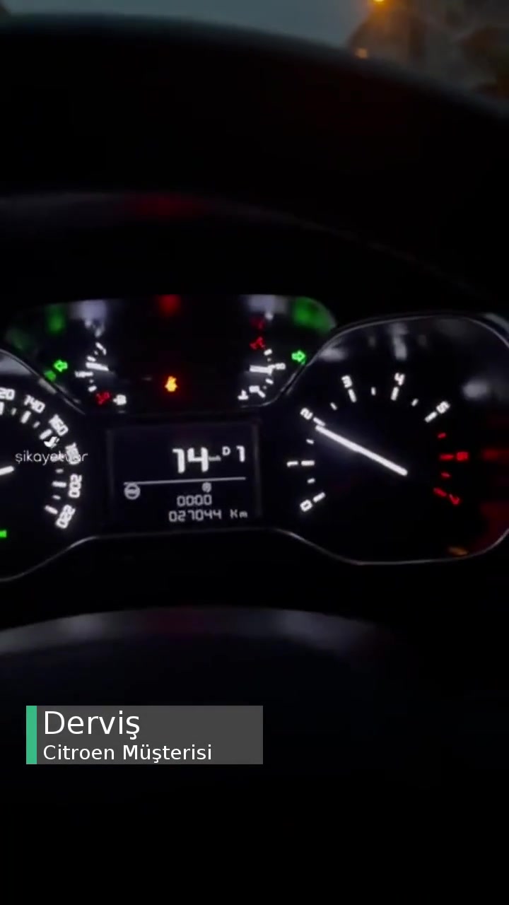 Citroen Kocaeli Çetaş İlgisizliği, Bozuk Araç Vermesi videonun kapak resmi