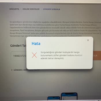 Kargo Takip Numarası Geçersiz Ürün Teslim Edilmedi Ve 11.000 TL’lik Ödeme Geri Dönmedi