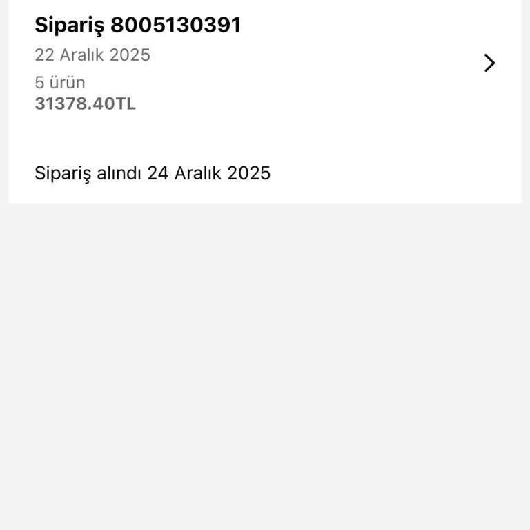 Sephora'dan 31.500 TL Değerindeki Siparişimin Gönderilmemesi Ve İadesi İçin Çözüm Talebi