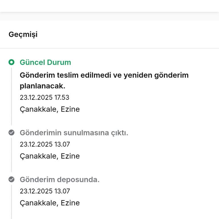 Teslim Edilemeyen Siparişin Kargo Takip Süreci Ve Müşteri Hizmetlerinden Cevap Bekleniyor