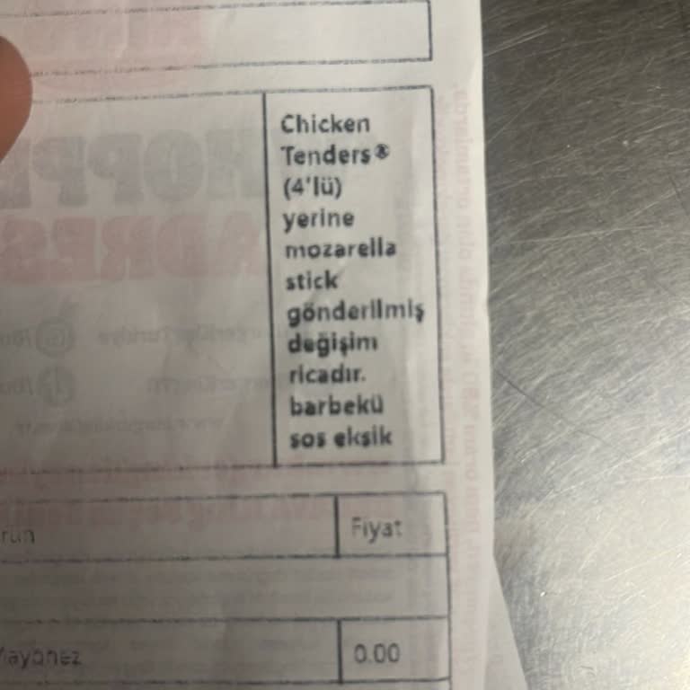 Tıkla Gelsin’de Sürekli Yanlış Ve Eksik Sipariş, Tek Seferlik Tıkla Para Çözümü