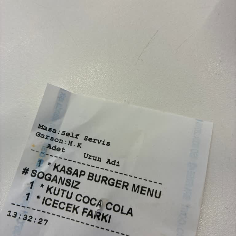 Arena Park Şubesinde İçecek Ve Hardal İçin Ekstra Ücret Ve Kasaya Tekrar Götürülme