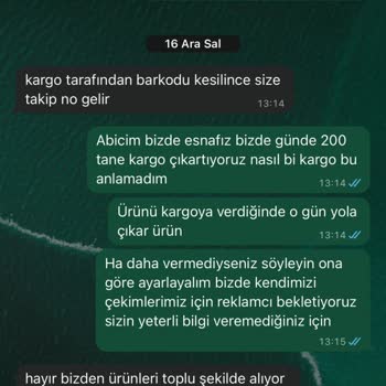 Kayıp Kargo Ve İletişimsiz Müşteri Hizmetleri İade Talebi