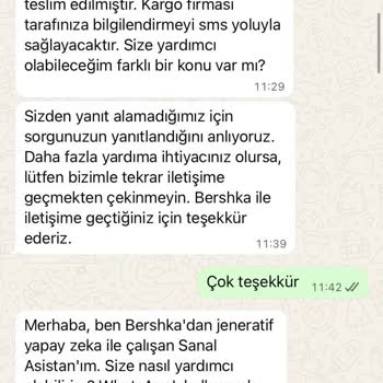 Bershka Siparişindeki 2 Ürünün Eksik Gelmesi Ve Çözüm Talebi