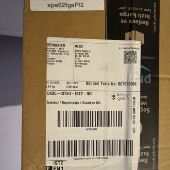 Açık Kargoda Sipariş Ürünü Yerine Kuru Mısır Gönderildi Ve İade Reddedildi