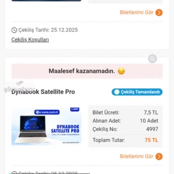 Trendyol Şanslı Çekiliş Hüsranı!
