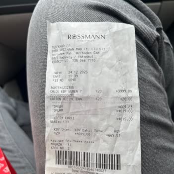 Açılmamış Parfüm İadesi Reddi, 3.999 TL Geri Ödeme Talebi