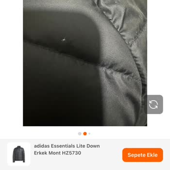 İki Kullanımdan Sonra Tüy Döken Adidas Montun İade Talebi