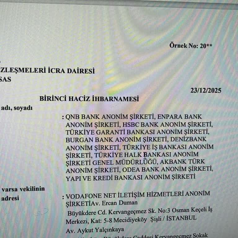 Vodafone Ev İnternet Kapama Sözleşmesi Sonrası Beklenmeyen 5.500 TL Borç Ve İcra Takibi