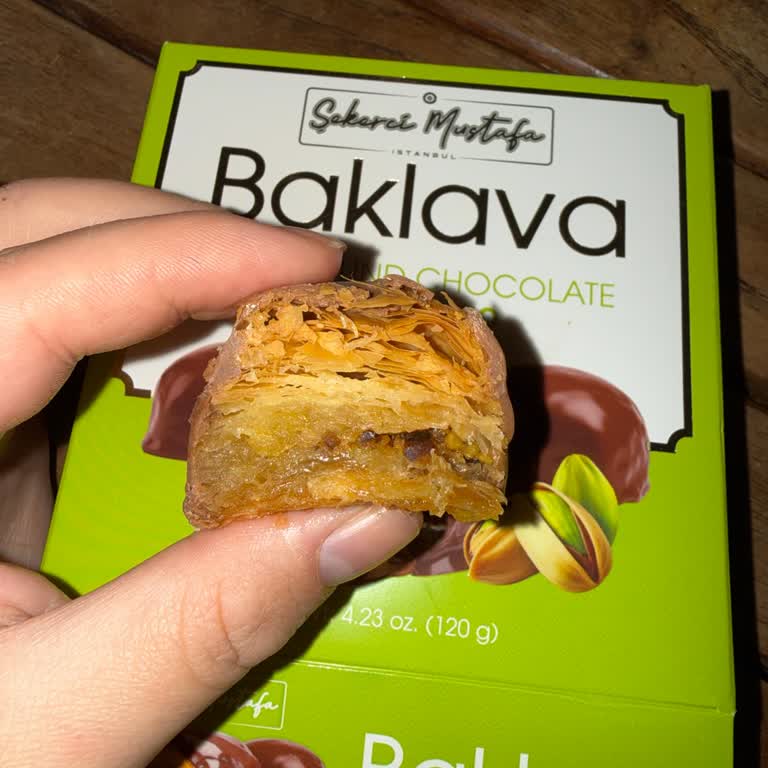 A101 Sancaktepe Şekerci Mustafa Baklavası Fıstıksız Ve Çikolata Tadı Kötü