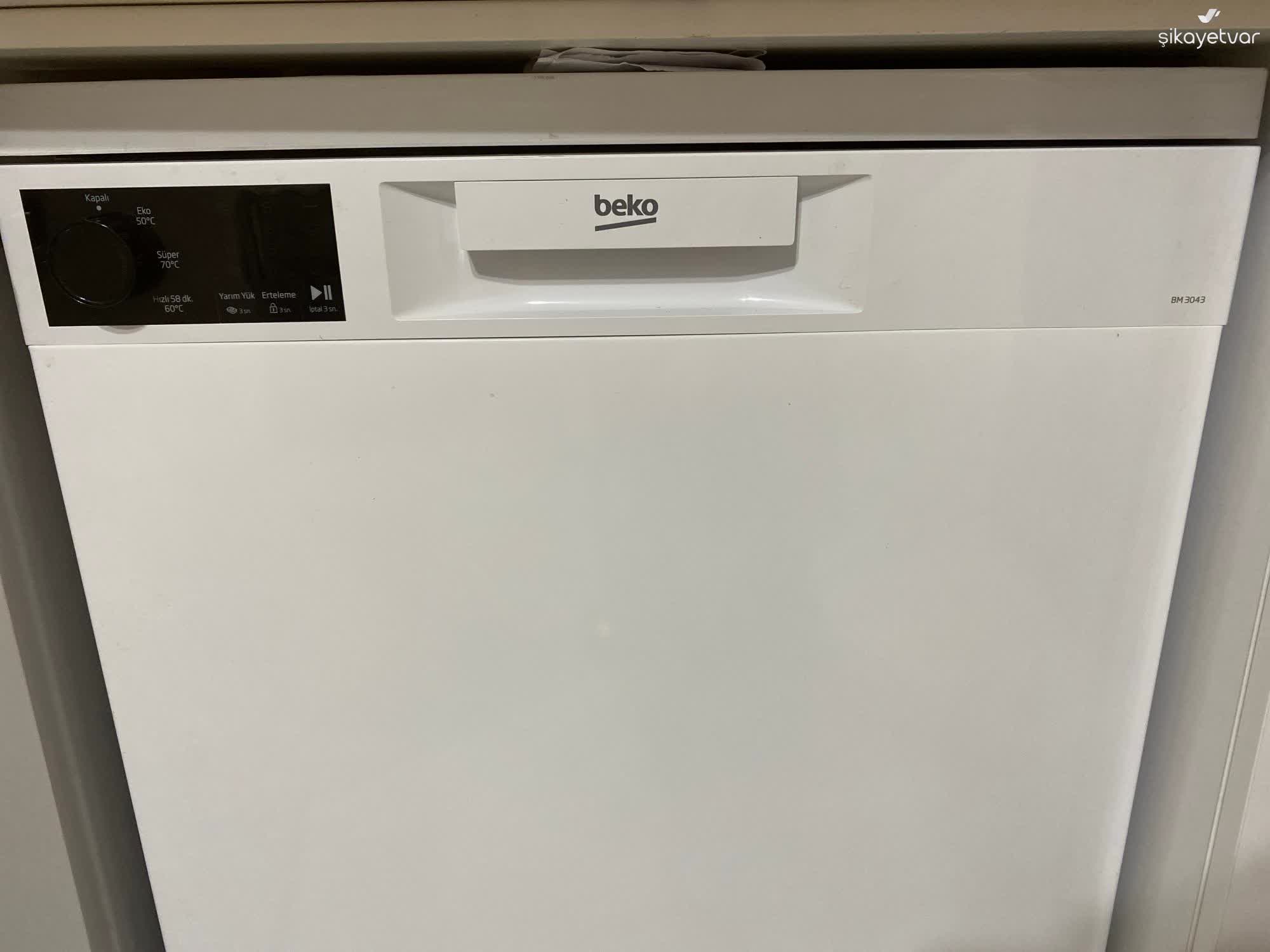 Beko 3043 Bulaşık Makinesinde Tekrarlayan Su Sızıntısı Ve Yetersiz ...