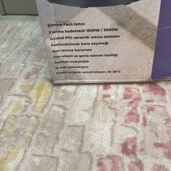 Eksik Parça Ve Çalışmayan Isıtıcı İçin Hızlı Değişim Talebi