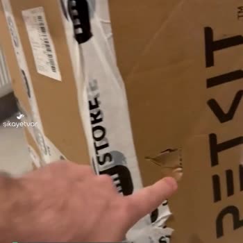 Yurtiçi Kargo Kolilerin Dış Ambalajlarında Ciddi Göçükler, Ezilmeler Ve Yırtıklar