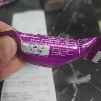 Ülker Hobby Çikolatasında Kötü Koku Ve Farklı Tat