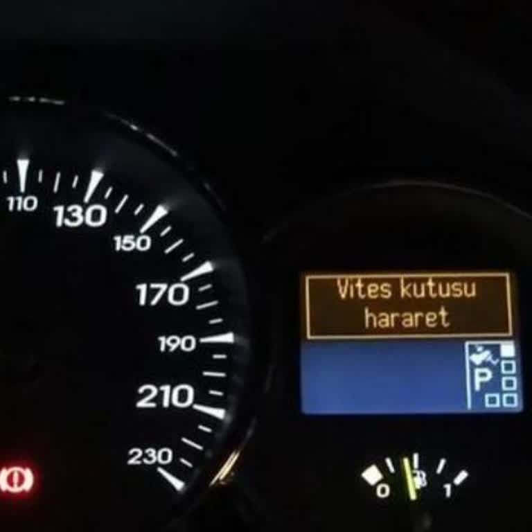 Renault Fluence Otomatik Şanzımanda Sürekli Vites Kutusu Uyarısı Ve Çözüm Talebi