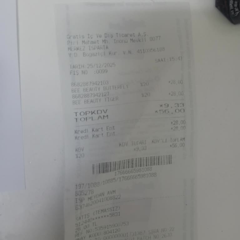 Gratis Şubesinde Boş Yüz Maskesi Paketi