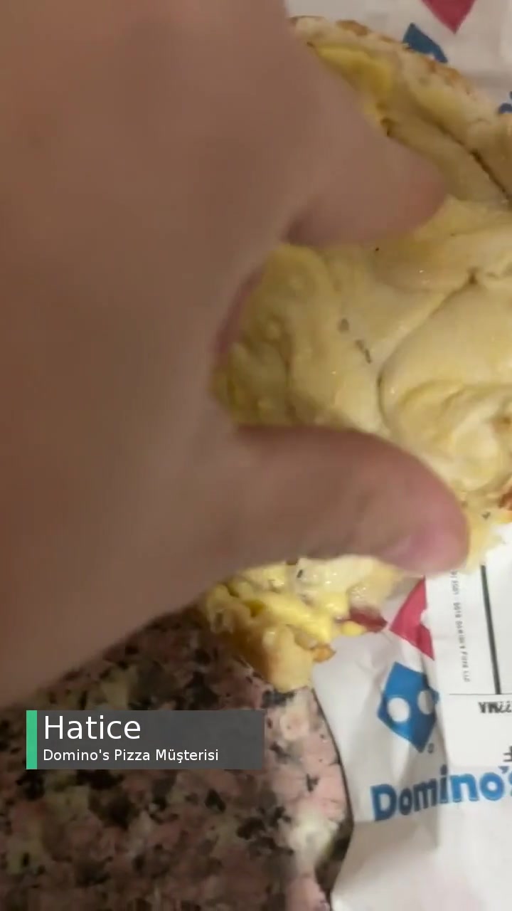 Domino's Pizza Göksu Şubesinden Şikayetçiyim! videonun kapak resmi