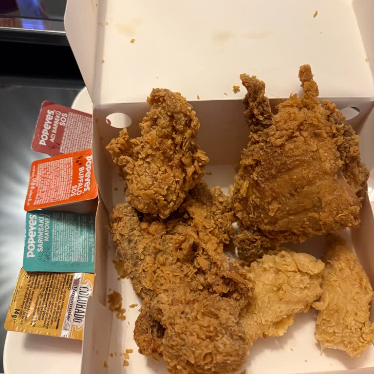 Popeyes Bursa Biaport Şubesinde Yanlış Ve Soğuk Sipariş İçin Ücret İadesi Talebi