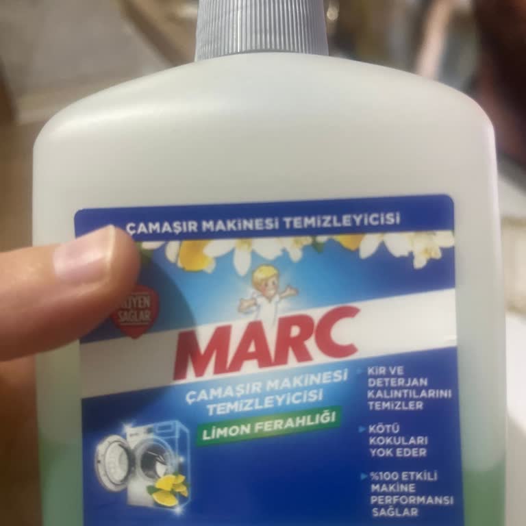 Marc Limon Esintili Çamaşır Makinesi Temizleyicisi Kullanım Sonrası Göz Ve Dudak Yanması Ve Yoğun Kötü Koku