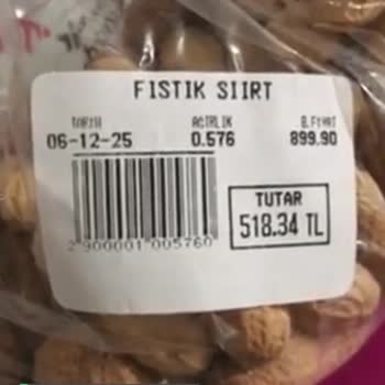 Halktan Kuruyemiş Fıstık Ücreti!