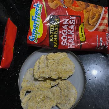 Superfresh Kajun Baharatlı Soğan Halkası Yapışık Ve Yanmış Ürün İadesi Talebi