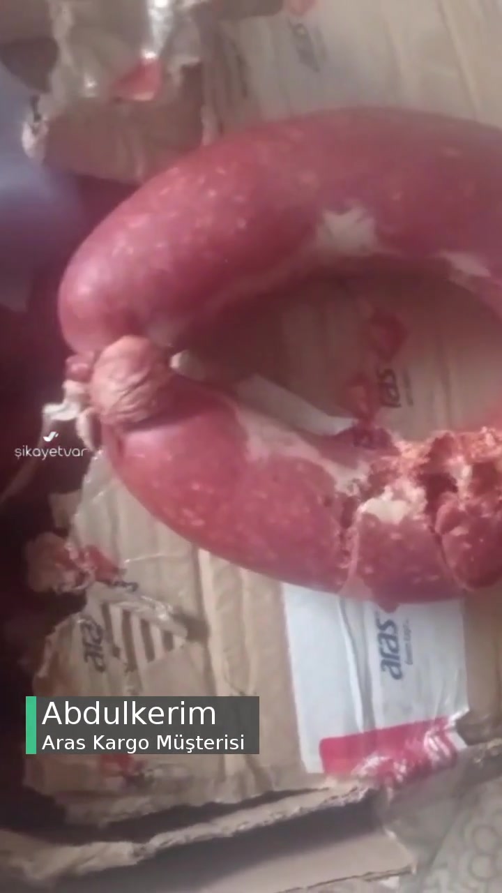 Aras Kargo’nun Sorumsuzluğu Nedeniyle Gıda Ürünü Zarar Gördü videonun kapak resmi