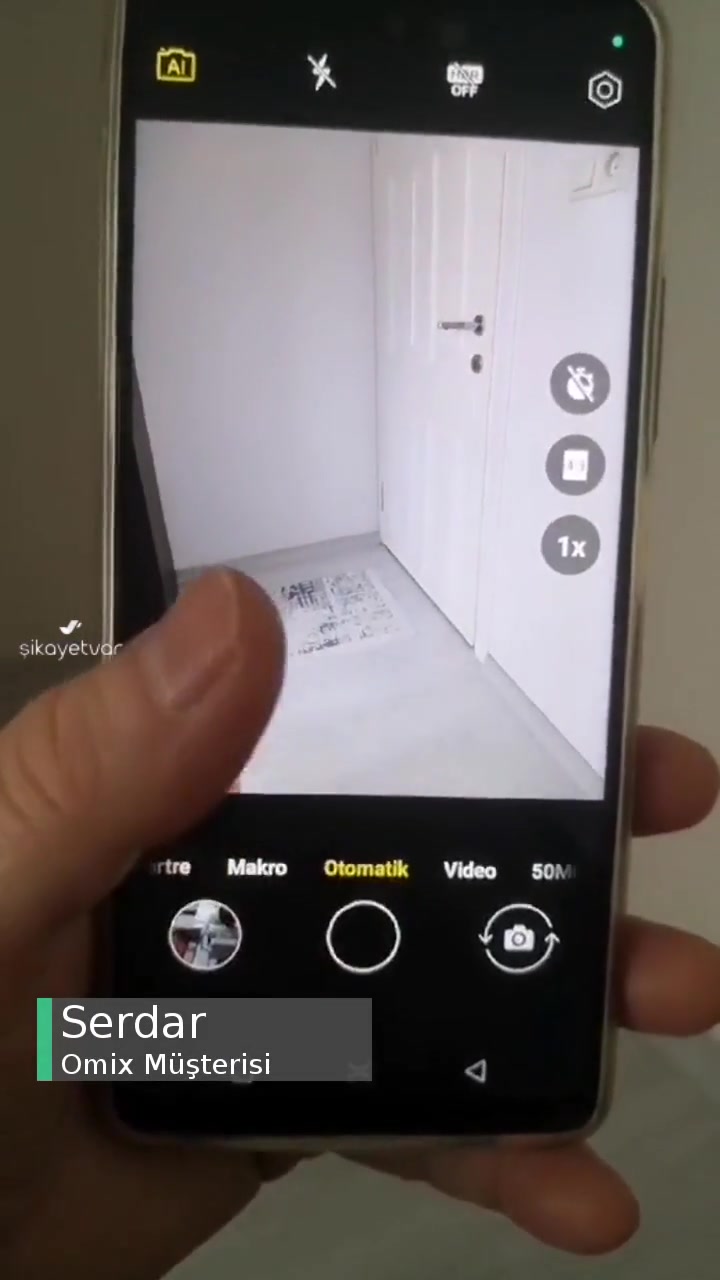 Omix X6 Cep Telefonu Video Kayıt Tuşu Kayboluyor, Kayıt Yapamıyorum! videonun kapak resmi