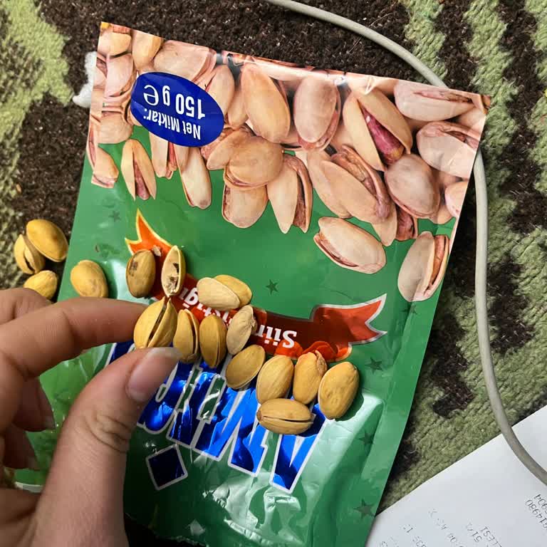 Şok Market Amigo Antep Fıstığındaki Boş Fıstıklar