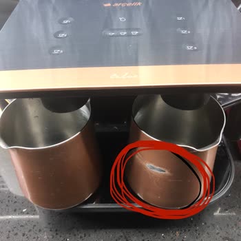 Arçelik Yetkili Servisinden Gelen Deforme Kahve Parçası İçin Ücretsiz Değişim Talebi