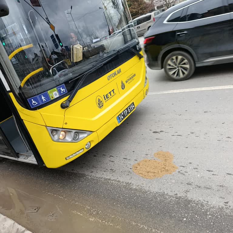 İBB 132t Otobüs Sürücüsü Yaşlı Yolcuları İndirene Kadar Kapıyı Erken Kapattı