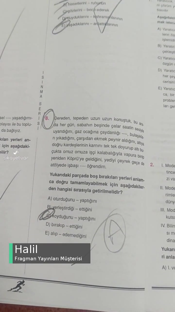 Fragman Yayınları Sorular Hatalı Ve Çözüm Yok videonun kapak resmi