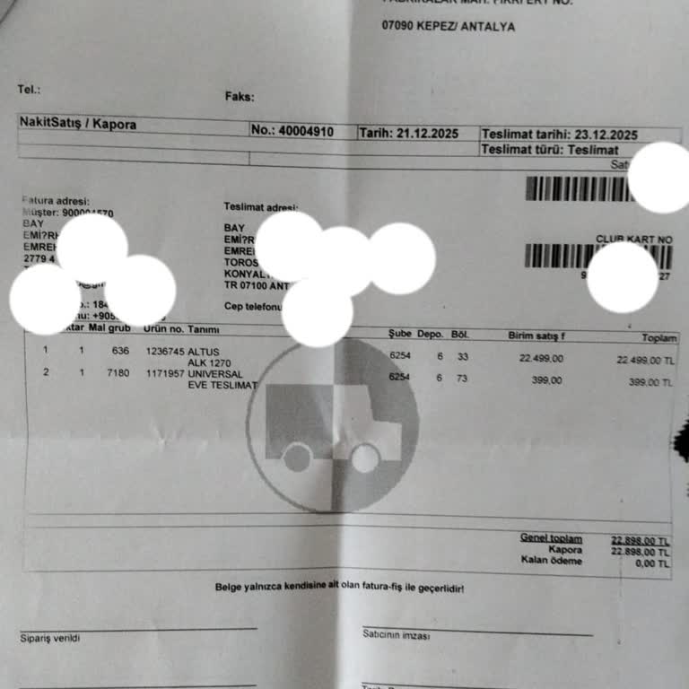 Klima Teslimatı Ertelenmesi Ve Bilgilendirme Eksikliği