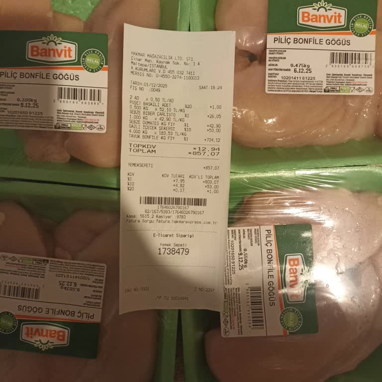 Eksik Tavuk Bonfile Ve Geri Dönüşsüz Müşteri Hizmetleri