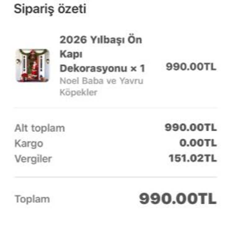 Kapısüsüm Sponsorlu Reklamdan 990 TL’lik Siparişte Teslimat Bilgisi Ve İletişimsizlik!