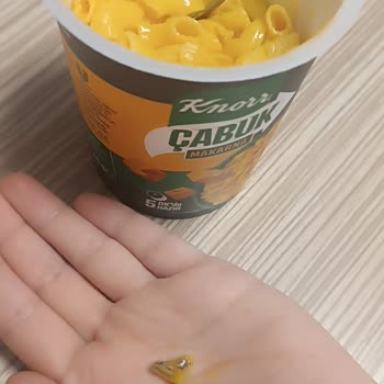 Knorr Çabuk Makarna’da Yeşil Yabancı Maddeler Görülen Öğrenci Sağlığı Tehlikede