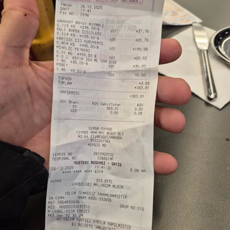 Meyve Poşetinin Kasada Ayrı Saklanması Müşteriyi Değersiz Hissediyor