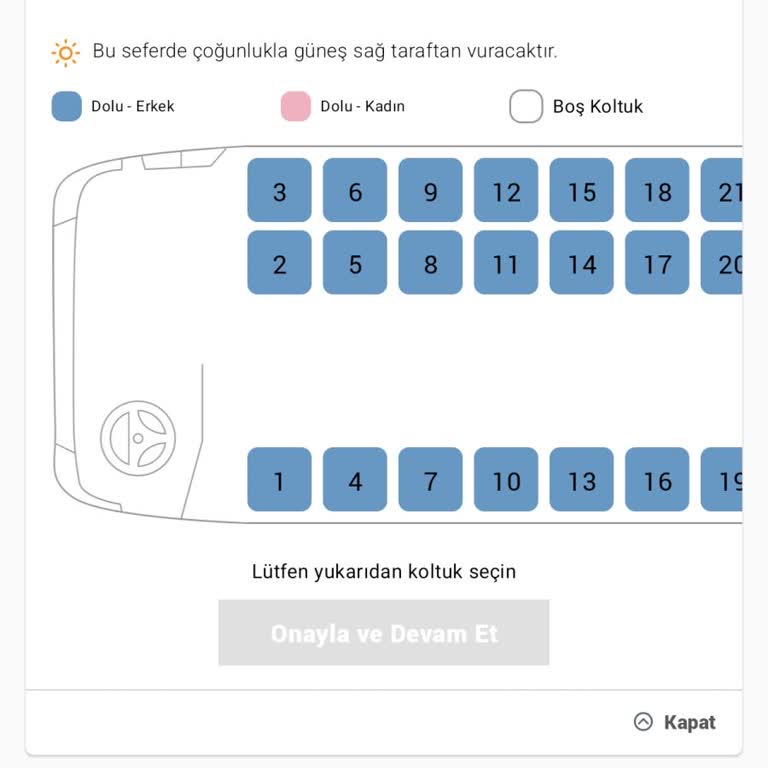 Obilet Bilet Almamı Engelleyen Doluluk Gösterimi Ve Fahiş Fiyat Artışı