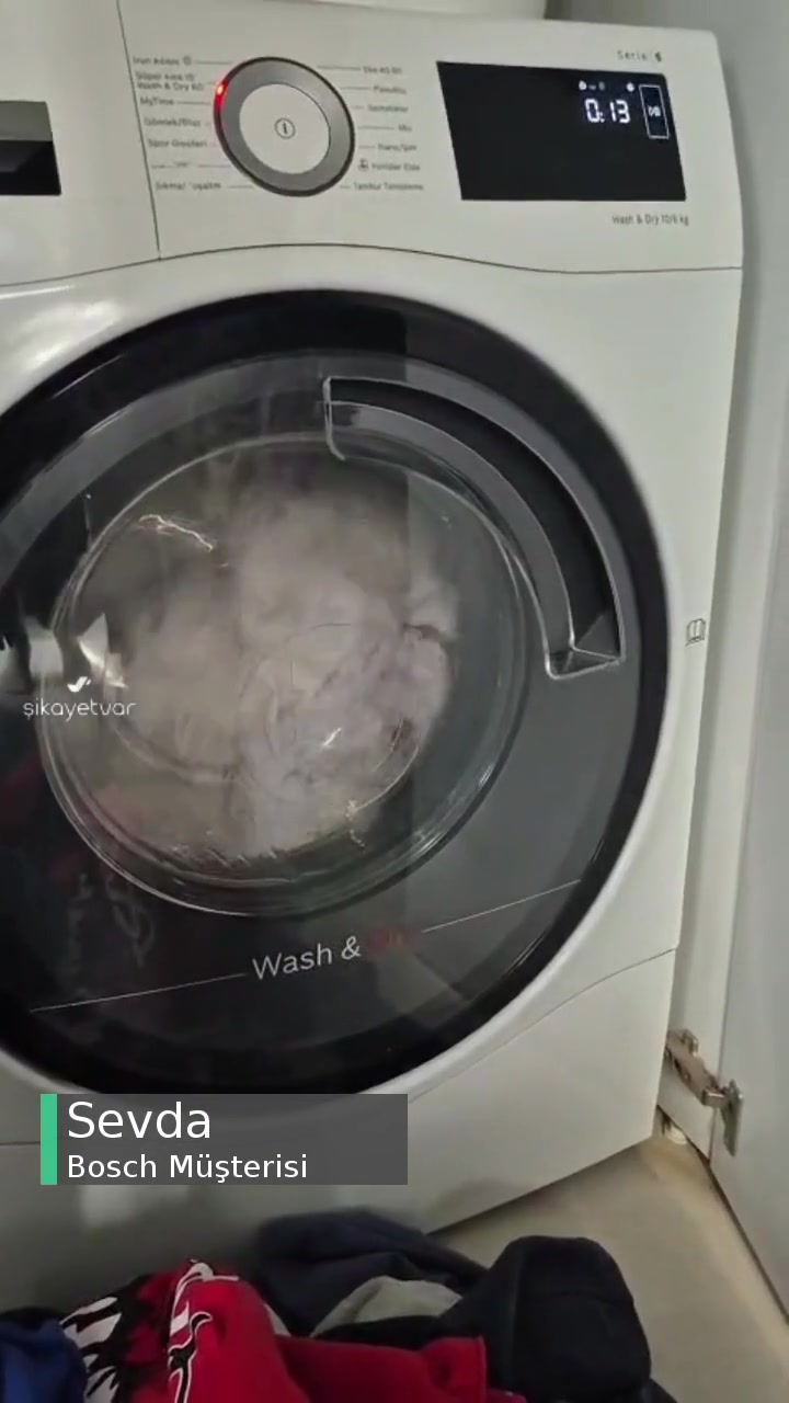 Bosch Kurutmalı Çamaşır Makinesi Sıkıntısı! videonun kapak resmi