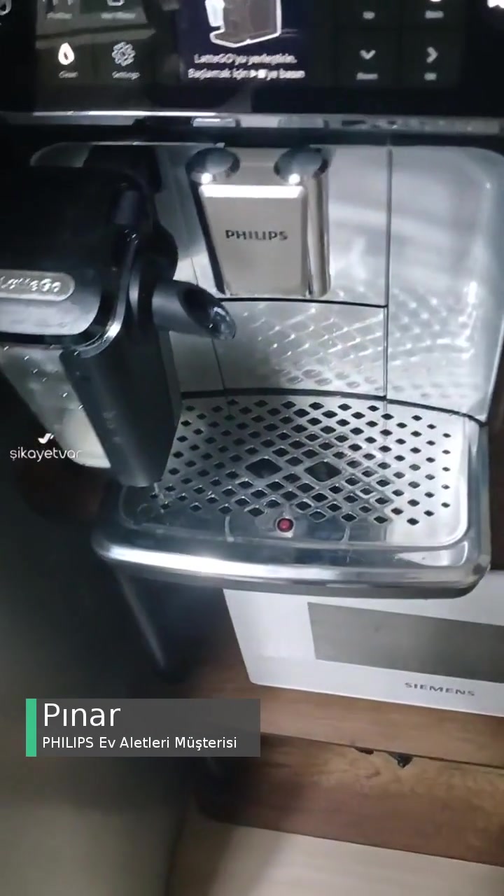 Philips Kahve Makinesi Aşırı Sesli Çalışıyor Ve Yere Akıtıyor! videonun kapak resmi