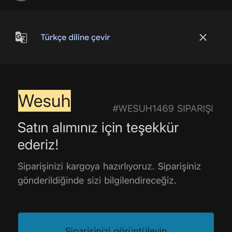 Teslim Edilmemiş 7 Bin TL’lik Sipariş İçin Acil İade Talebi
