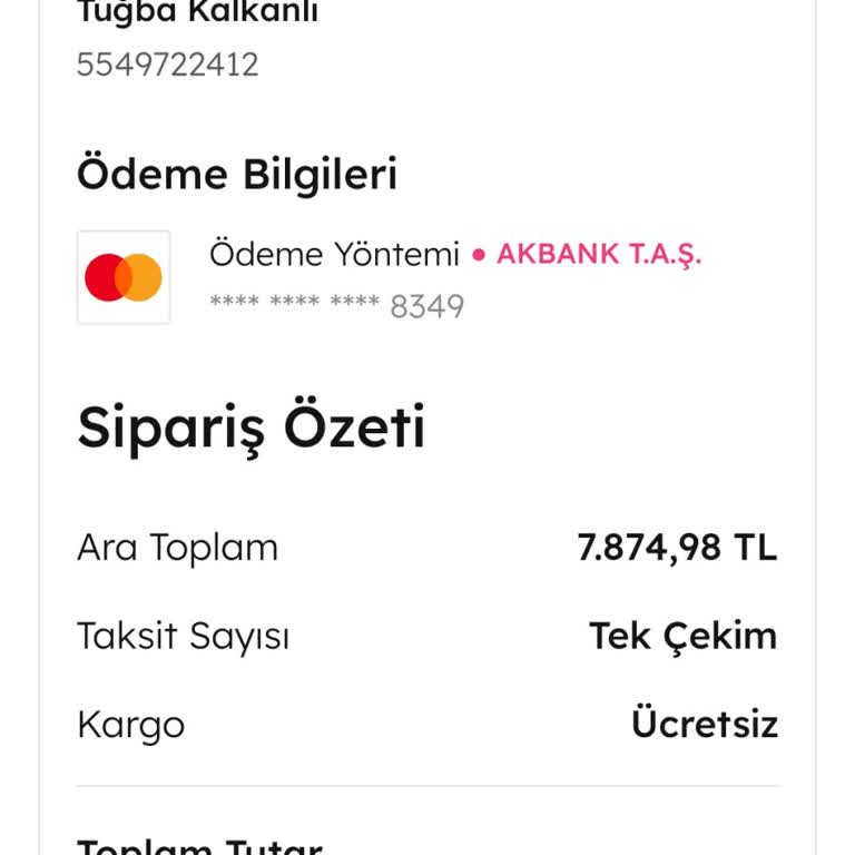 Derimod'dan Teslim Edilmeyen Çanta Ve Bot İçin Sipariş İptali Ve Tam İade Talebi