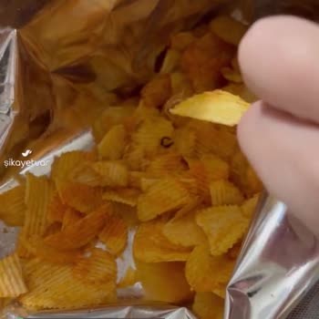 Ketçaplı Ruffles Paketinden Çıkan Bilinmeyen Ürün