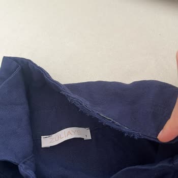 İlk Yıkamada Parçalanan Lacivert Uzun Elbise İçin İade Talebi