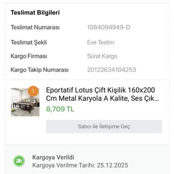Yük Asansörüne Rağmen Eve Teslim Reddi