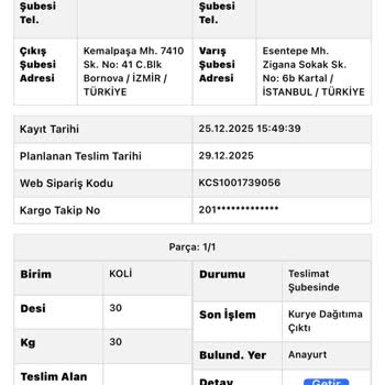 Yük Asansörüne Rağmen Eve Teslim Reddi