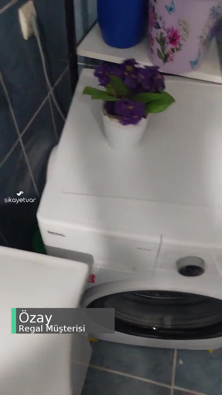 Regal Çamaşır Makinesi Yerinde Durmuyor videonun kapak resmi
