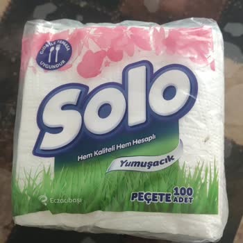 Solo Peçetede Canlı Kurt Görüldü