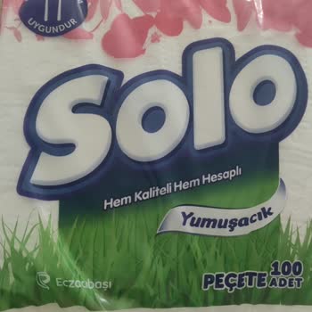 Solo Peçetede Canlı Kurt Görüldü